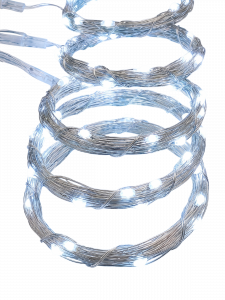 Огонек OG-LDG10 гирлянда-штора LED Белая холодная (3х1м,100 ламп,USB)